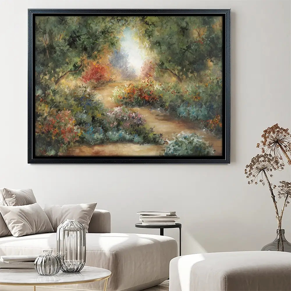 Garden Pathway Canvas Print Garden Pathway Canvas Print wall art product Carol Robinson