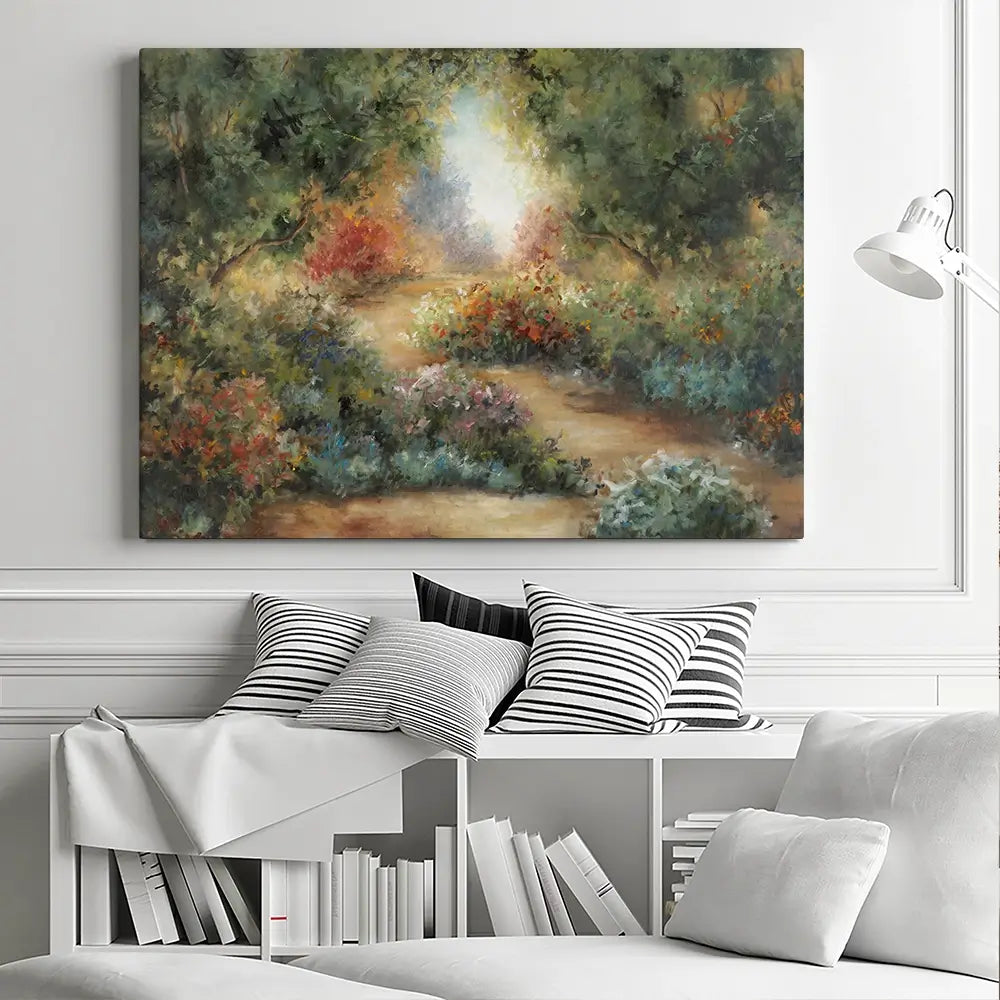 Garden Pathway Canvas Print Garden Pathway Canvas Print wall art product Carol Robinson