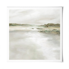 Gentle Coastline Square Art Print Gentle Coastline Square Art Print wall art product Carol Robinson
