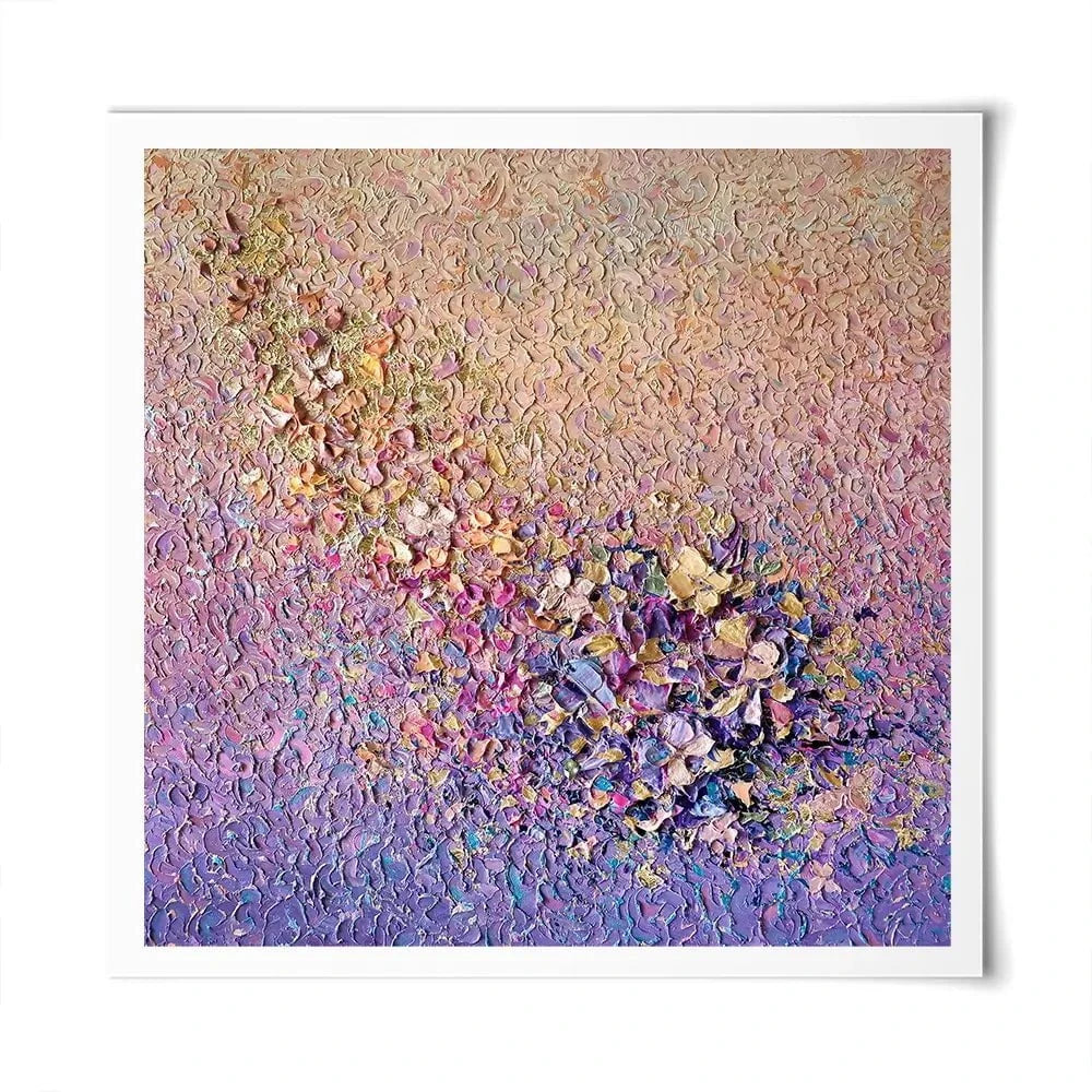 Gentle Flutter Square Art Print Gentle Flutter Square Art Print wall art product Nada Khatib