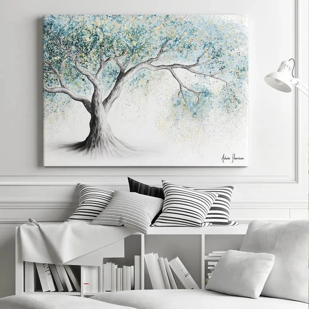 Gentle Frost Tree Canvas Print Gentle Frost Tree Canvas Print wall art product Ashvin Harrison
