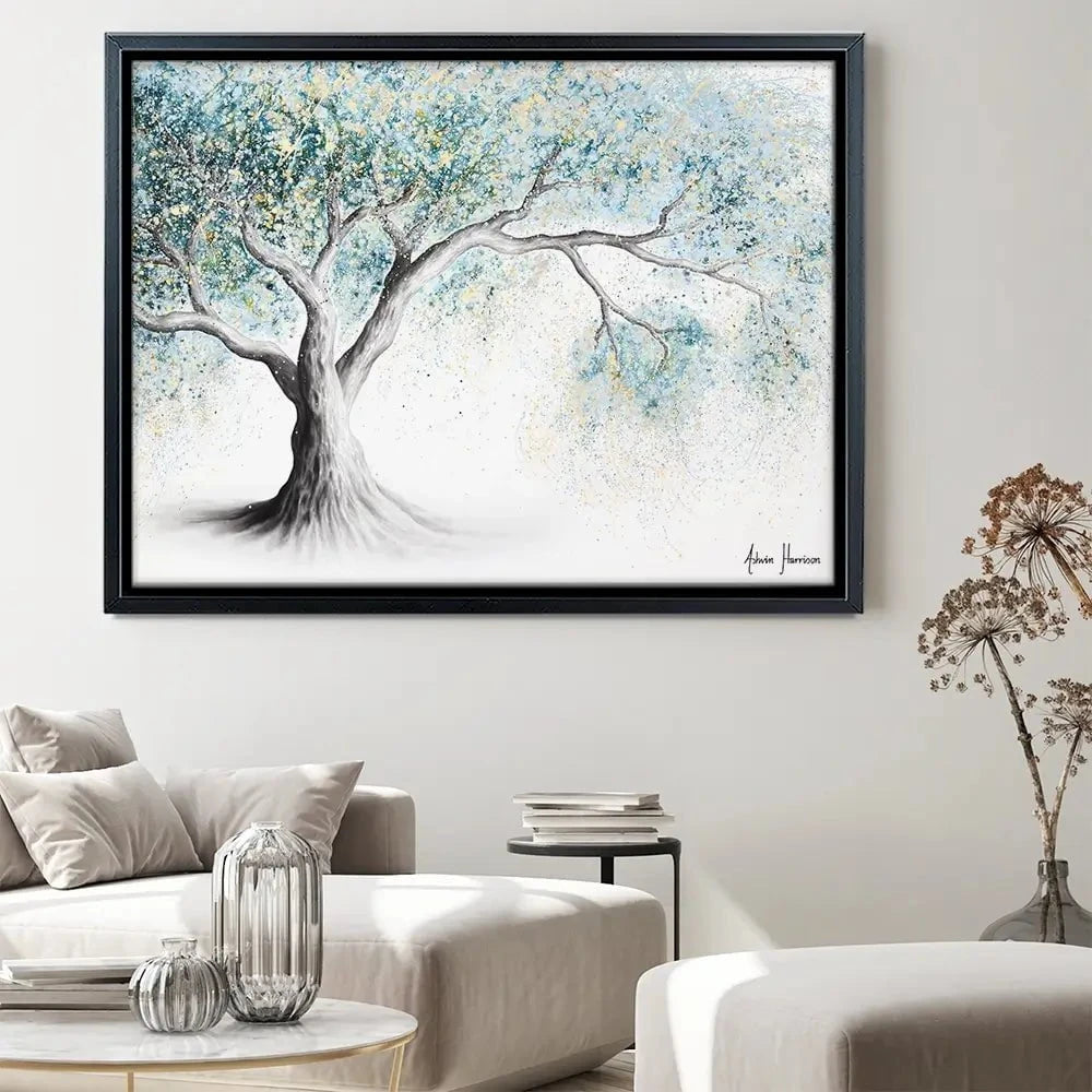 Gentle Frost Tree Canvas Print Gentle Frost Tree Canvas Print wall art product Ashvin Harrison