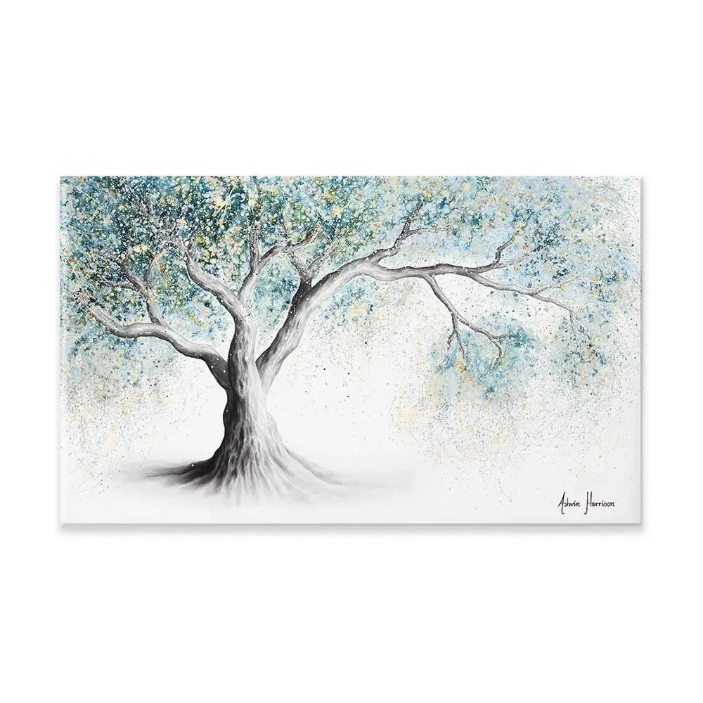 Gentle Frost Tree Canvas Print Gentle Frost Tree Canvas Print wall art product Ashvin Harrison