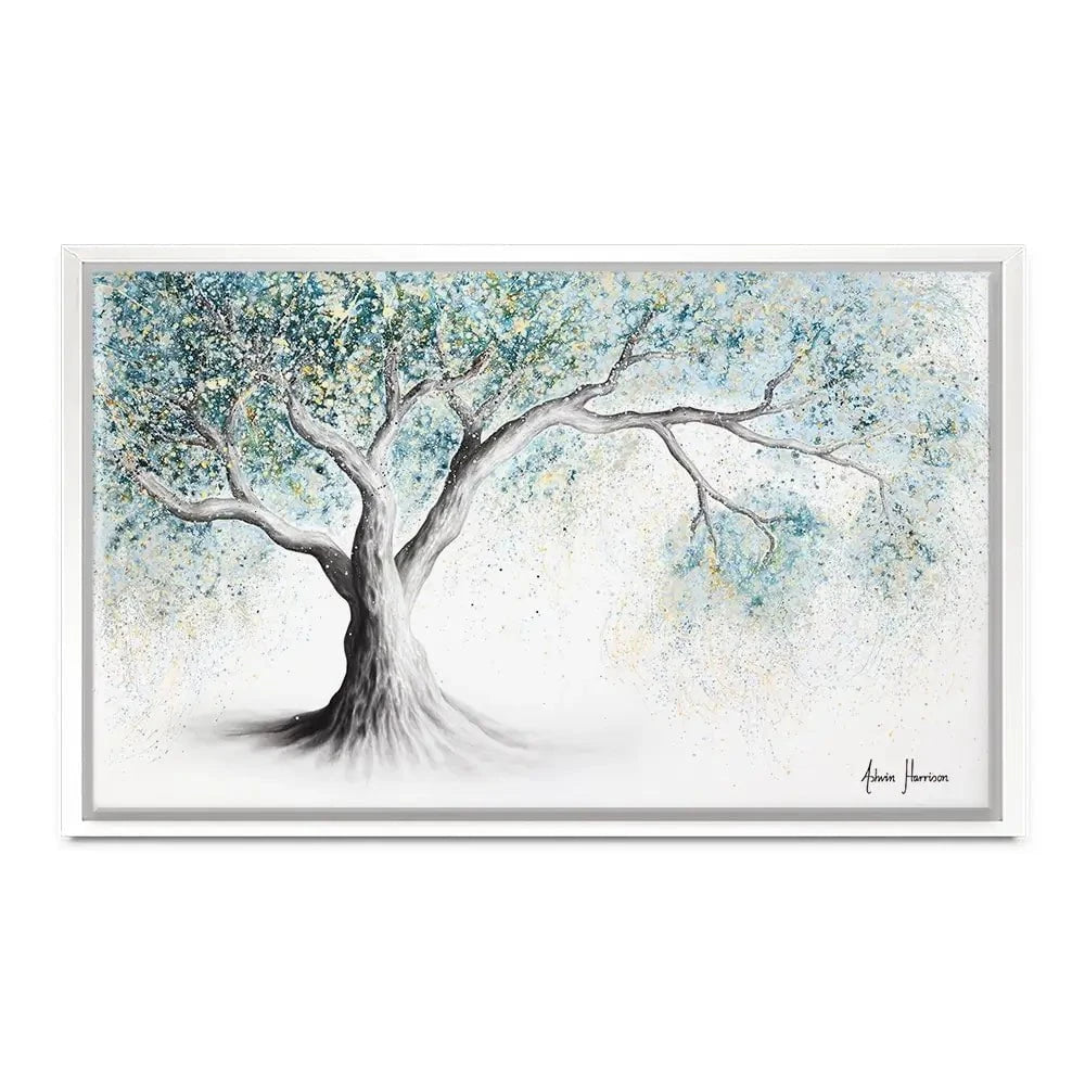 Gentle Frost Tree Canvas Print Gentle Frost Tree Canvas Print wall art product Ashvin Harrison