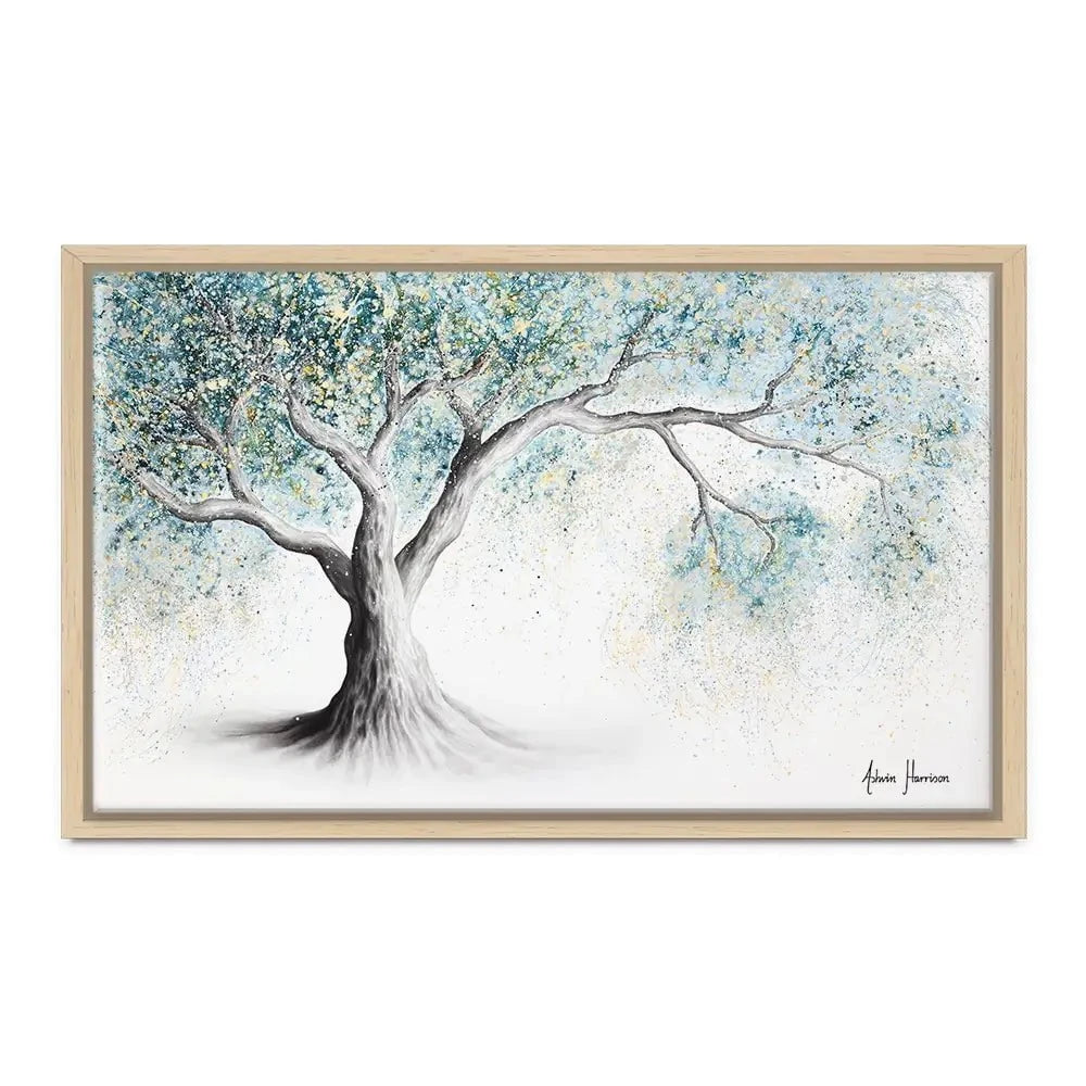 Gentle Frost Tree Canvas Print Gentle Frost Tree Canvas Print wall art product Ashvin Harrison