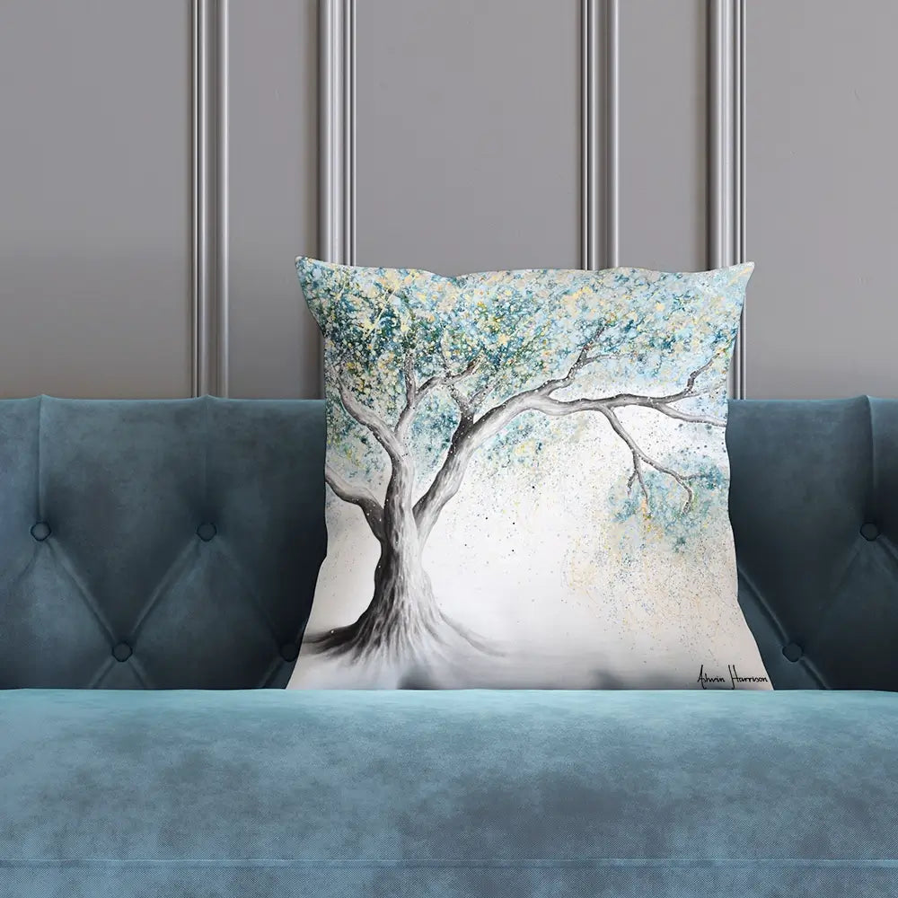 Gentle Frost Tree Cushion Gentle Frost Tree Cushion wall art product Ashvin Harrison