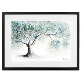 Gentle Frost Tree Framed Art Print Gentle Frost Tree Framed Art Print wall art product Ashvin Harrison
