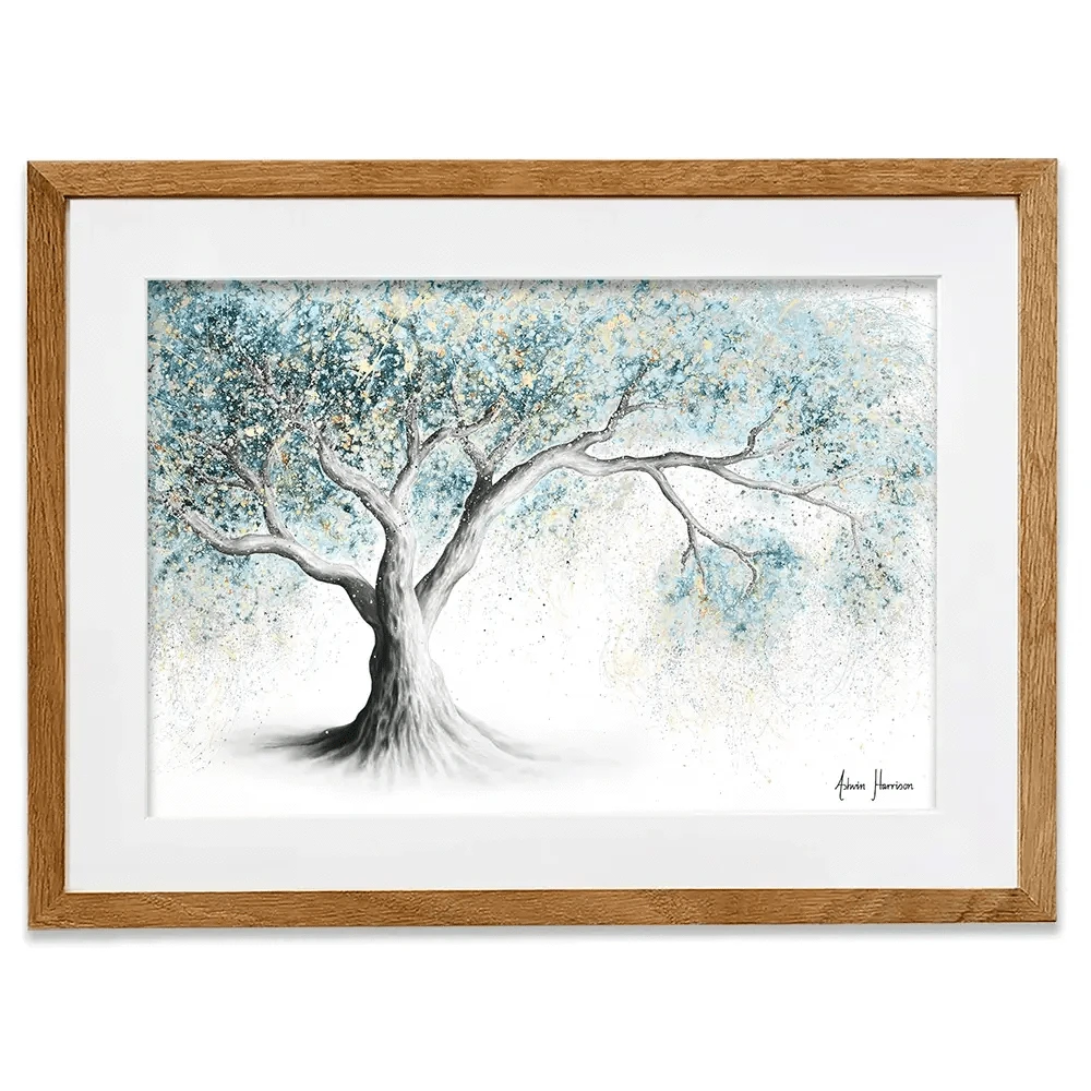 Gentle Frost Tree Framed Art Print Gentle Frost Tree Framed Art Print wall art product Ashvin Harrison