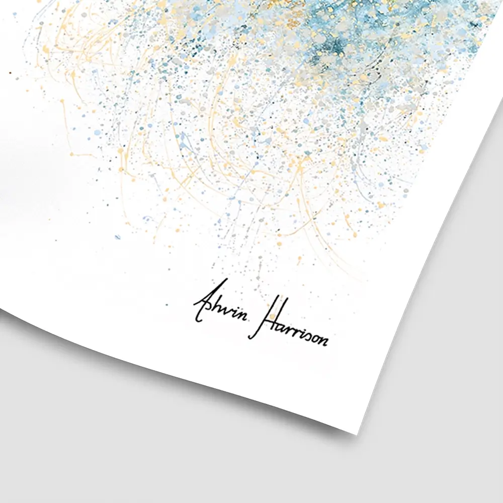 Gentle Frost Tree Square Art Print Gentle Frost Tree Square Art Print wall art product Ashvin Harrison