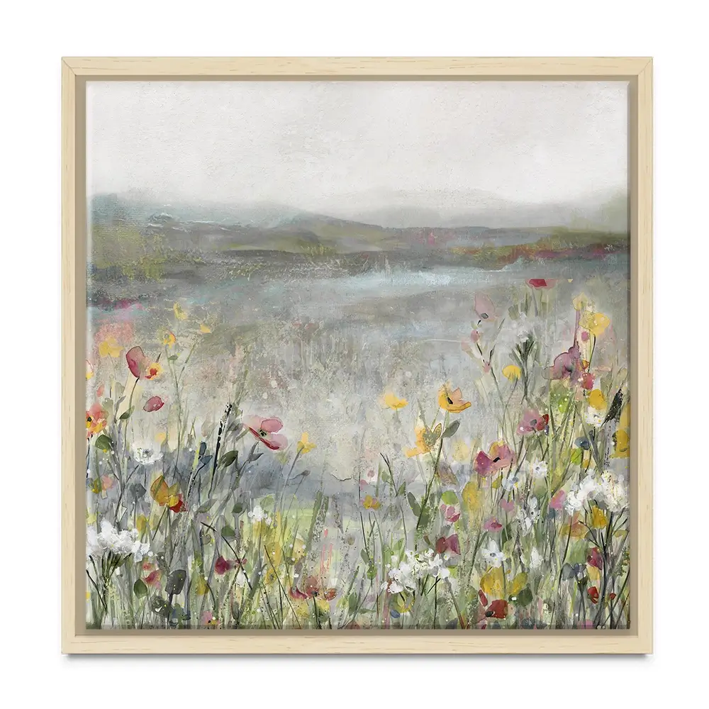 Gentle Rainstorm Square Canvas Print Gentle Rainstorm Square Canvas Print wall art product Carol Robinson