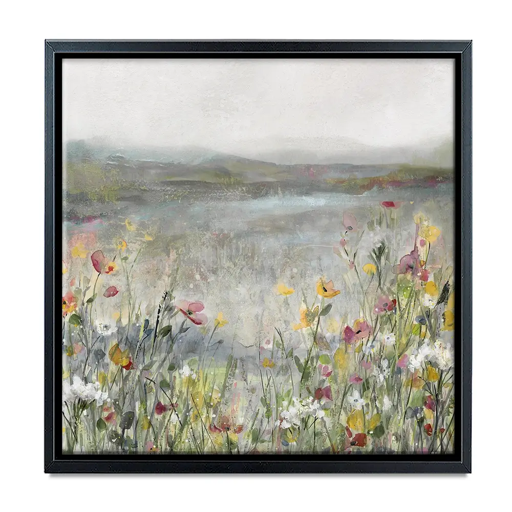 Gentle Rainstorm Square Canvas Print Gentle Rainstorm Square Canvas Print wall art product Carol Robinson