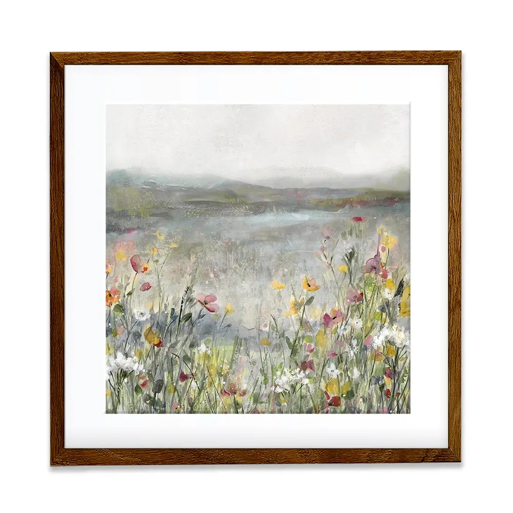 Gentle Rainstorm Square Framed Art Print Gentle Rainstorm Square Framed Art Print wall art product Carol Robinson