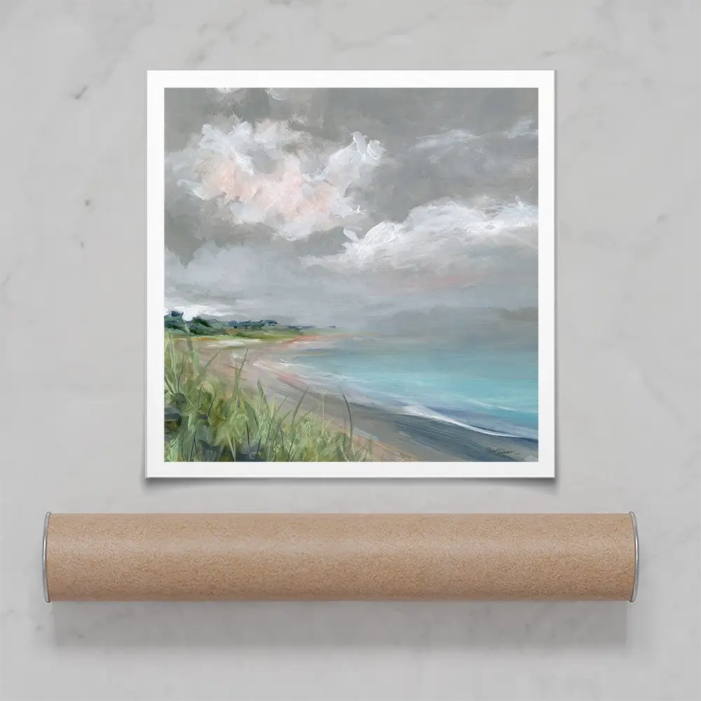 Gentle Sunrise Square Art Print Gentle Sunrise Square Art Print wall art product Carol Robinson