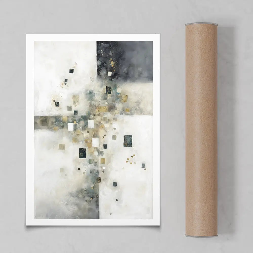 Geometric Cosmos 1 Art Print Geometric Cosmos 1 Art Print wall art product Chromatic Storm Studio