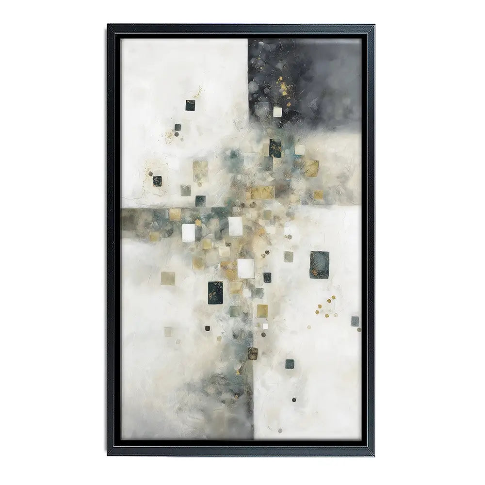Geometric Cosmos 1 Canvas Print Geometric Cosmos 1 Canvas Print wall art product Chromatic Storm Studio