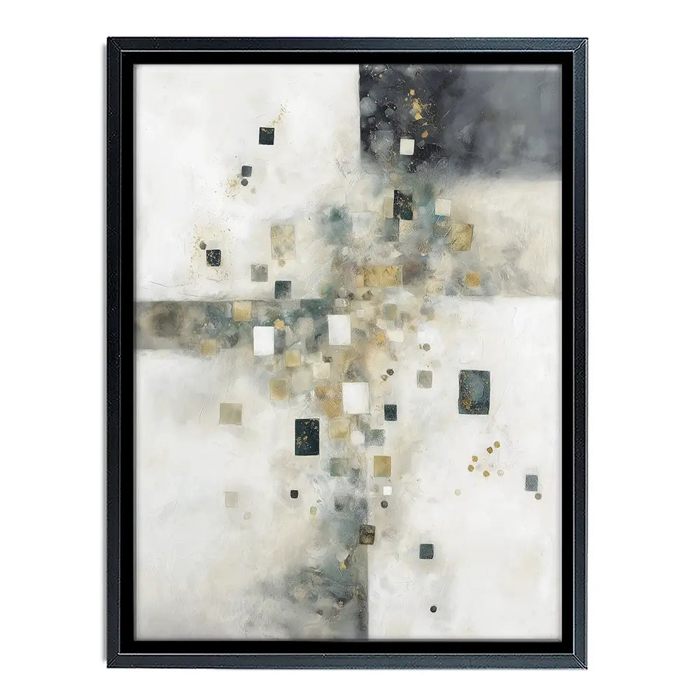 Geometric Cosmos 1 Canvas Print Geometric Cosmos 1 Canvas Print wall art product Chromatic Storm Studio
