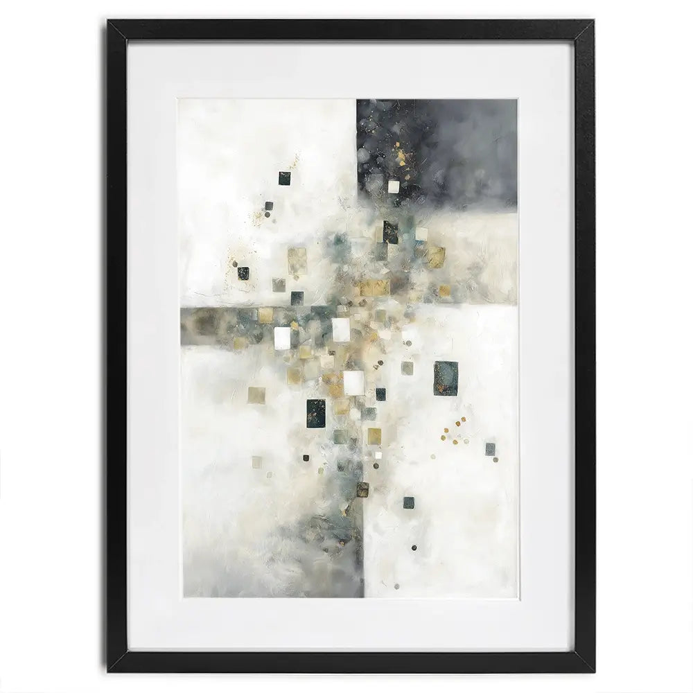 Geometric Cosmos 1 Framed Art Print Geometric Cosmos 1 Framed Art Print wall art product Chromatic Storm Studio