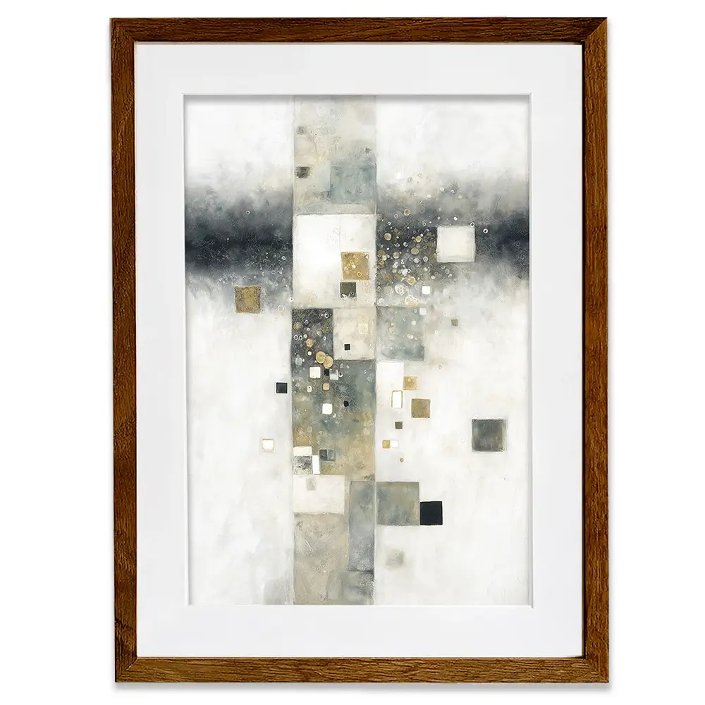 Geometric Cosmos 2 Framed Art Print Geometric Cosmos 2 Framed Art Print wall art product Chromatic Storm Studio