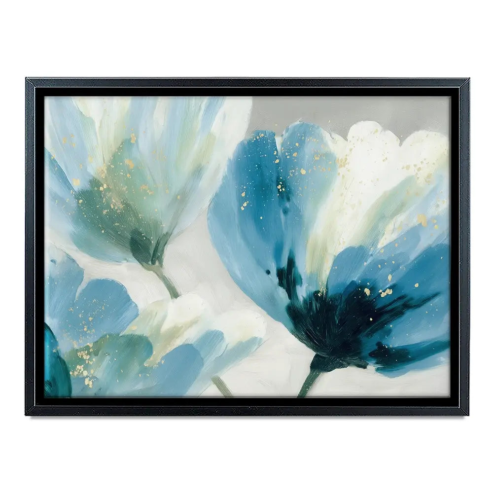 Gilded Anemone Duet Canvas Print Gilded Anemone Duet Canvas Print wall art product Chromatic Storm Studio