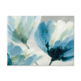 Gilded Anemone Duet Canvas Print Gilded Anemone Duet Canvas Print wall art product Chromatic Storm Studio
