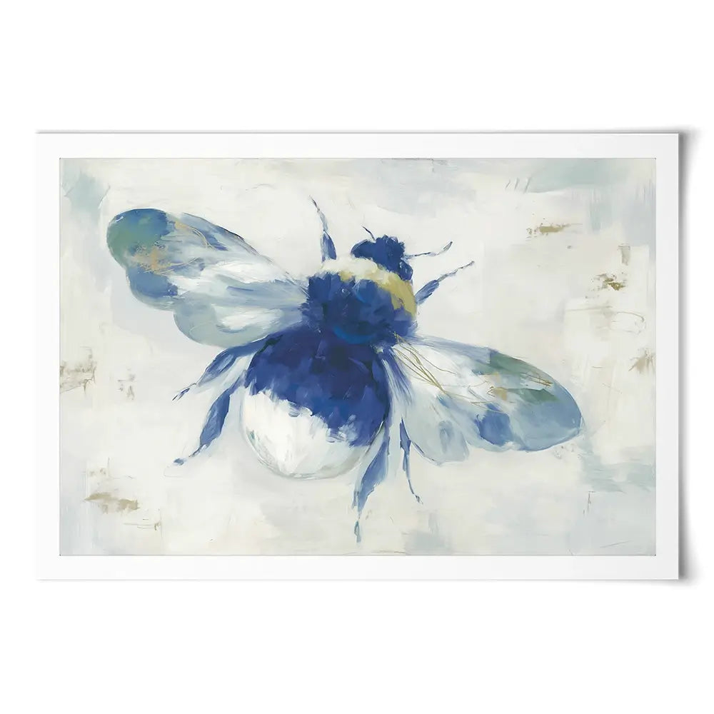 Gilded Bee Study Art Print Gilded Bee Study Art Print wall art product Chromatic Storm Studio