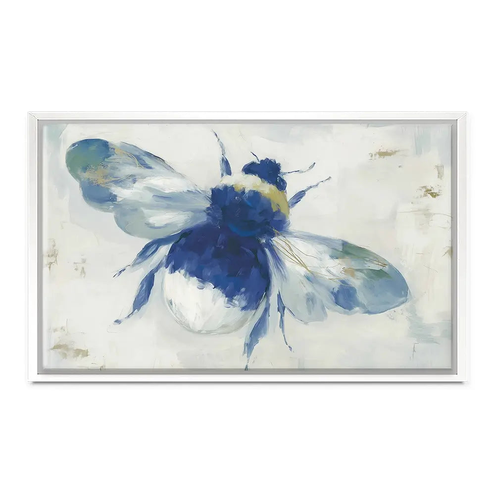 Gilded Bee Study Canvas Print Gilded Bee Study Canvas Print wall art product Chromatic Storm Studio
