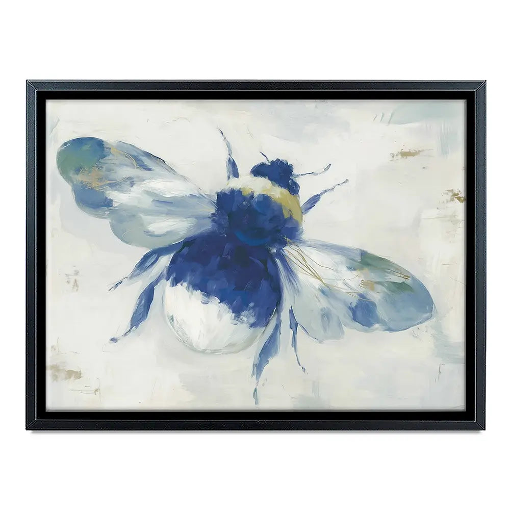 Gilded Bee Study Canvas Print Gilded Bee Study Canvas Print wall art product Chromatic Storm Studio
