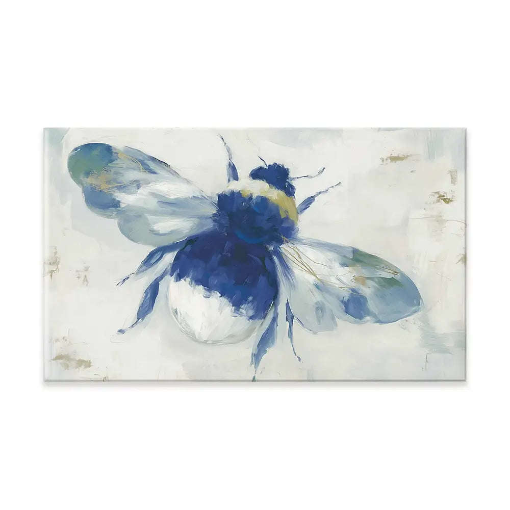 Gilded Bee Study Canvas Print Gilded Bee Study Canvas Print wall art product Chromatic Storm Studio