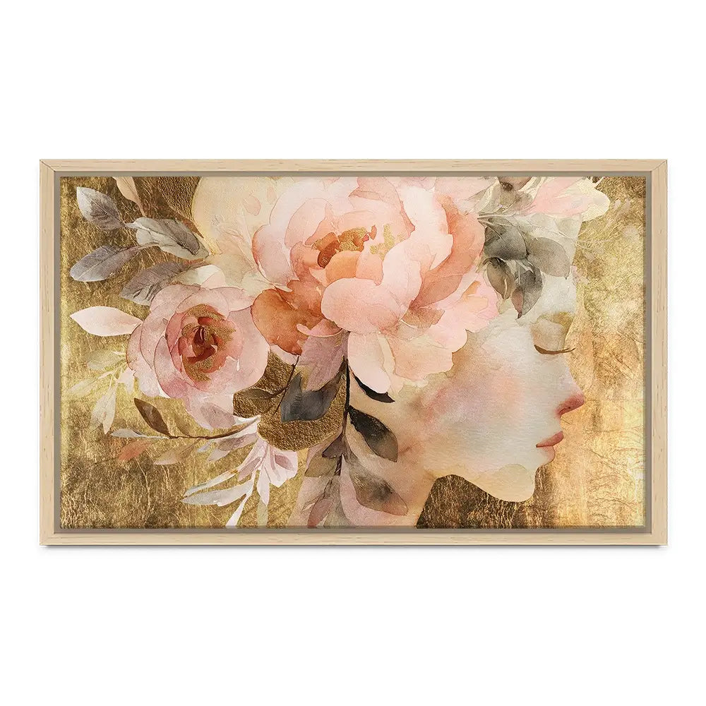 Gilded Bloom Canvas Print Gilded Bloom Canvas Print wall art product Svetlana Aleynikova