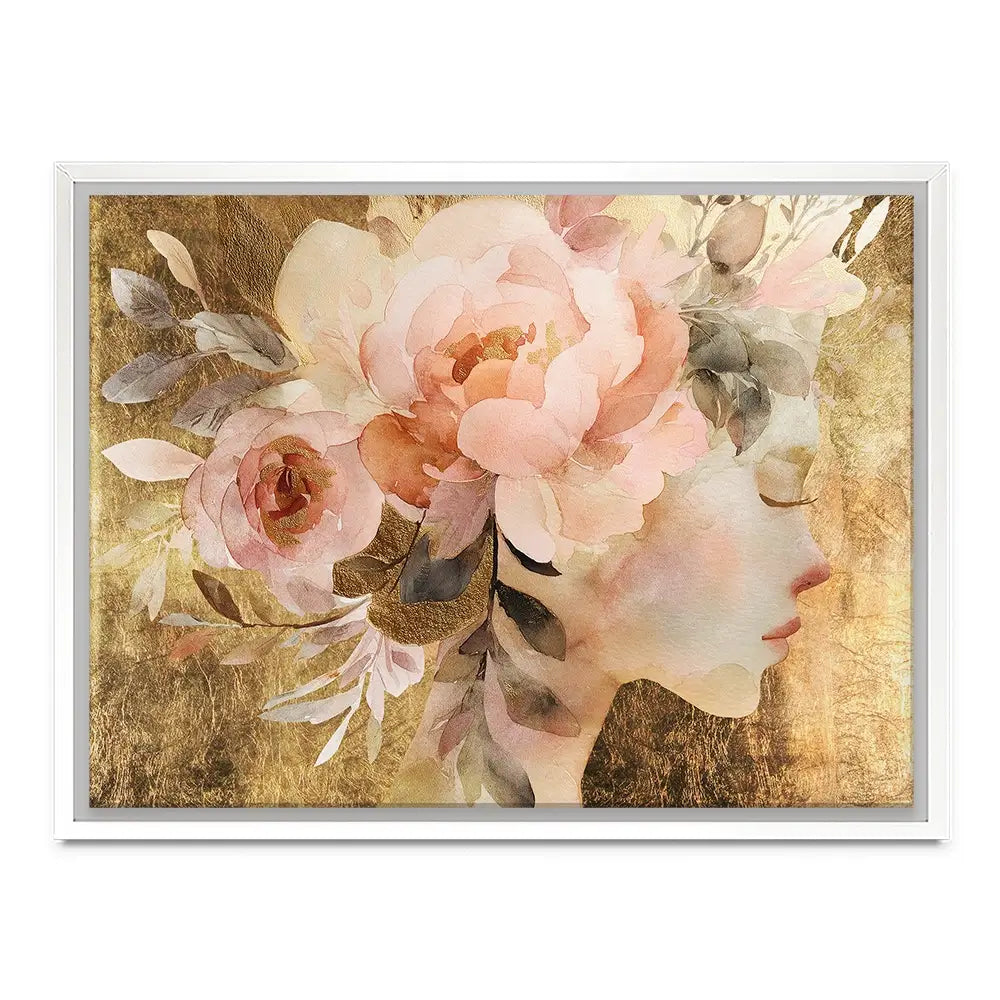 Gilded Bloom Canvas Print Gilded Bloom Canvas Print wall art product Svetlana Aleynikova