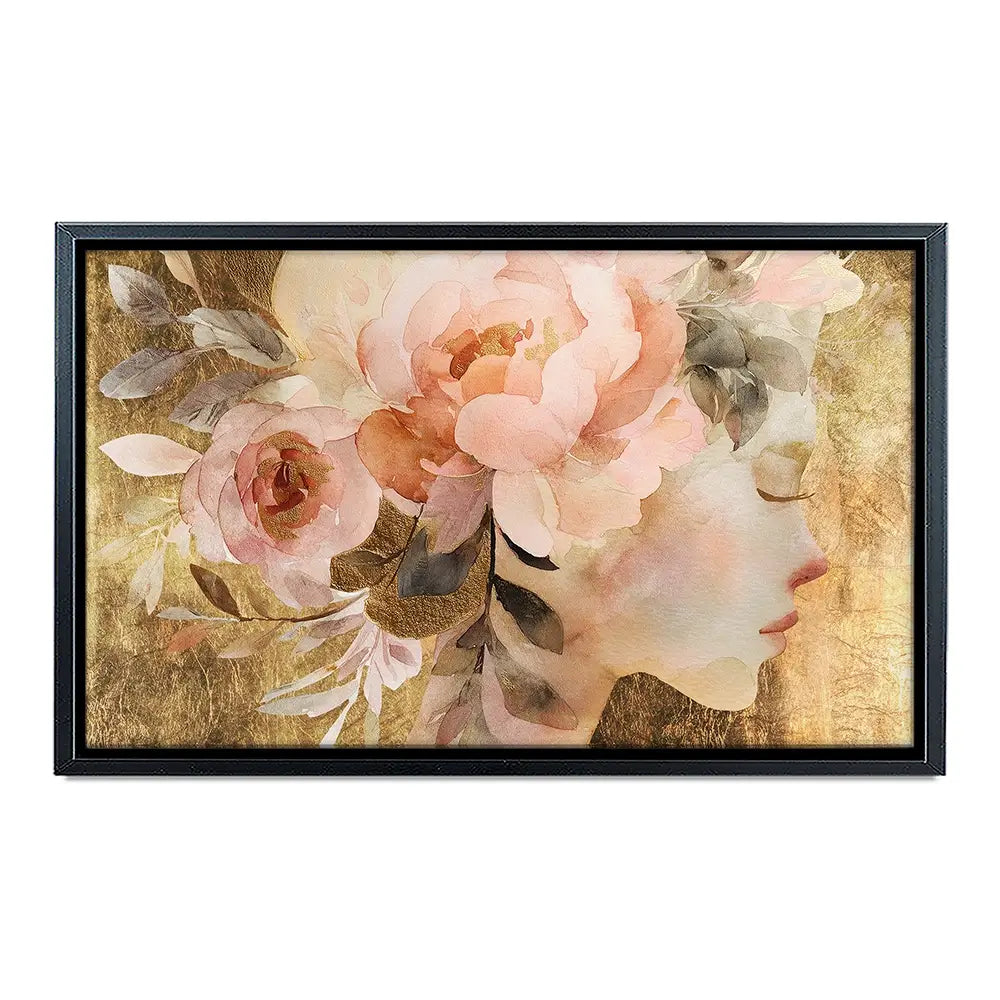 Gilded Bloom Canvas Print Gilded Bloom Canvas Print wall art product Svetlana Aleynikova