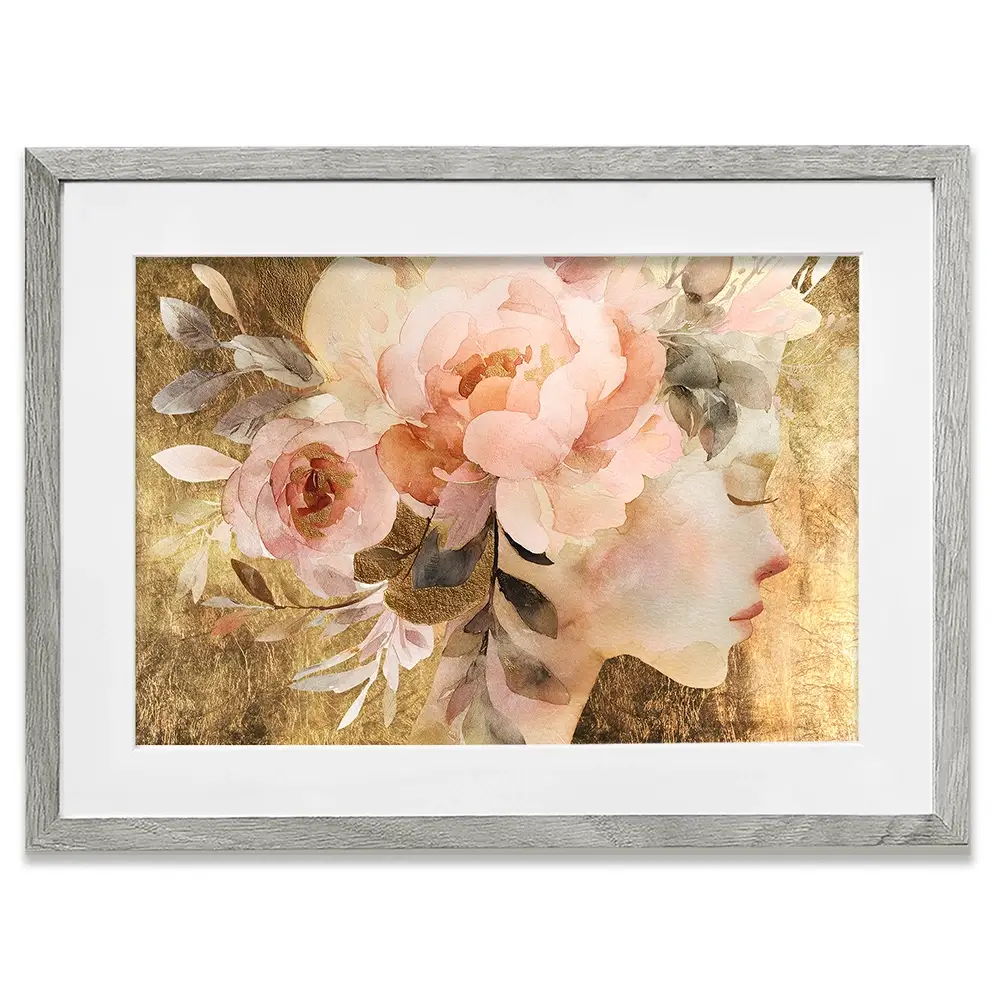 Gilded Bloom Framed Art Print Gilded Bloom Framed Art Print wall art product Svetlana Aleynikova