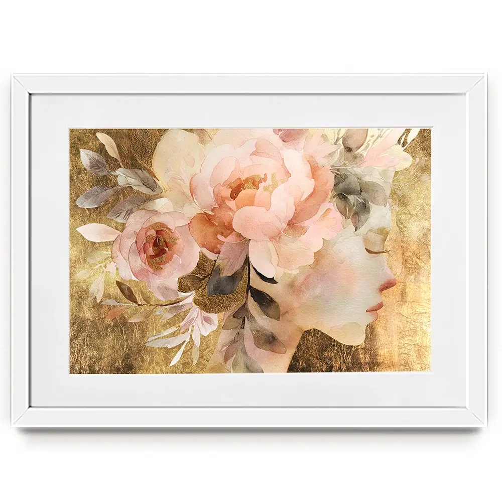 Gilded Bloom Framed Art Print Gilded Bloom Framed Art Print wall art product Svetlana Aleynikova