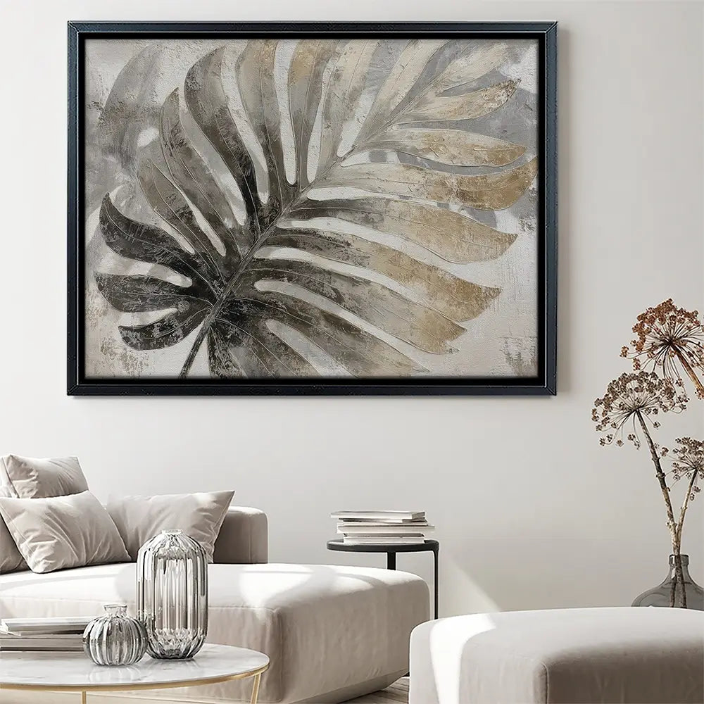 Gilded Frond Canvas Print Gilded Frond Canvas Print wall art product Svetlana Aleynikova