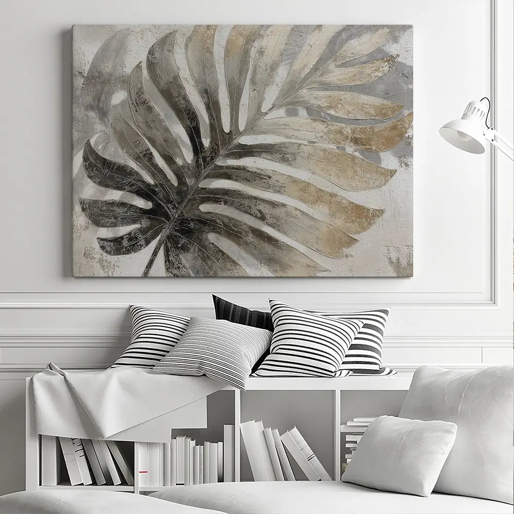 Gilded Frond Canvas Print Gilded Frond Canvas Print wall art product Svetlana Aleynikova