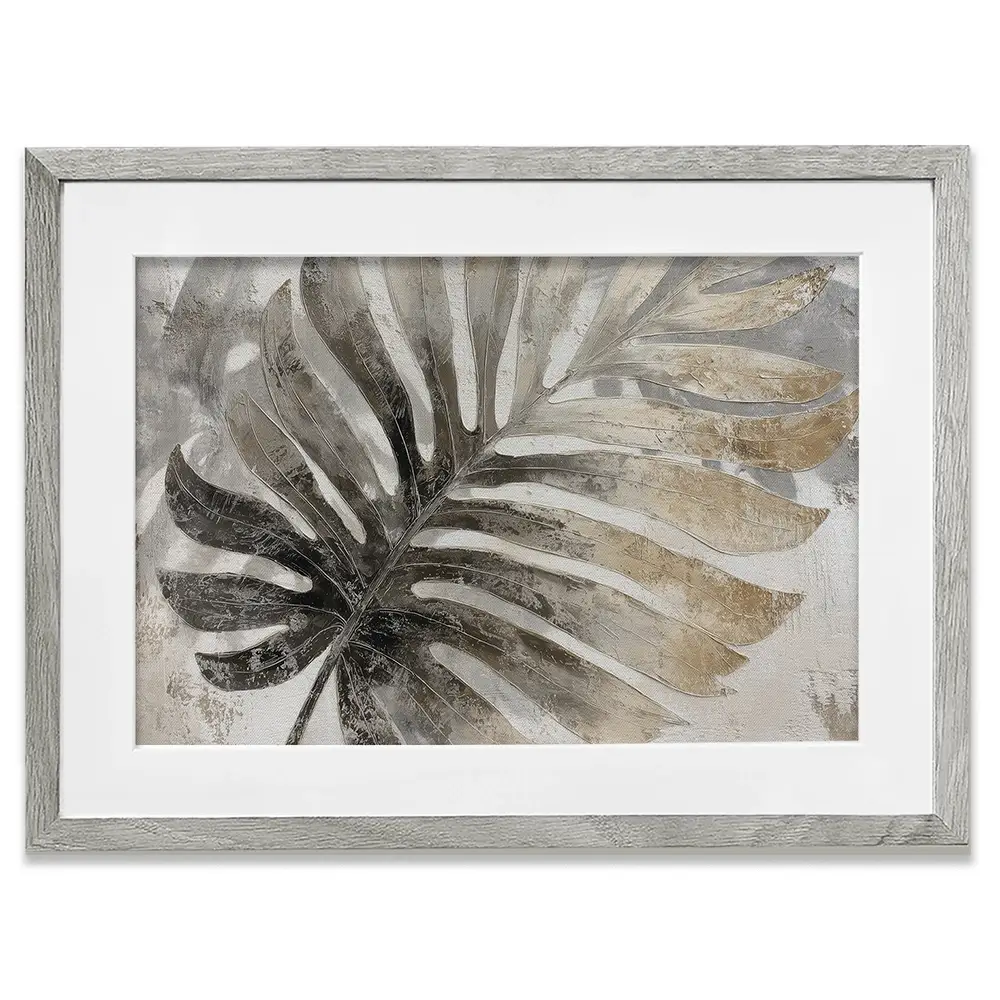 Gilded Frond Framed Art Print Gilded Frond Framed Art Print wall art product Svetlana Aleynikova
