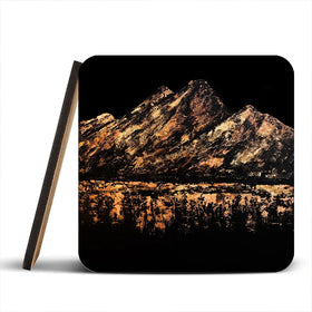 Gilded Peaks Coaster Set Gilded Peaks Coaster Set wall art product Osnat Tzadok