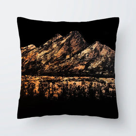 Gilded Peaks Cushion Gilded Peaks Cushion wall art product Osnat Tzadok