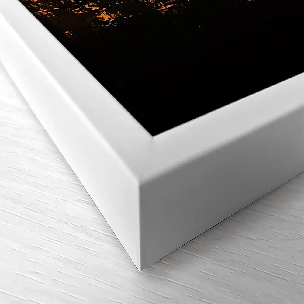 Gilded Peaks Square Canvas Print Gilded Peaks Square Canvas Print wall art product Osnat Tzadok