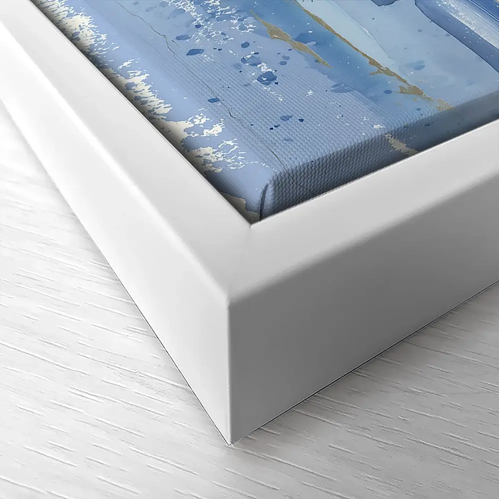 Gilded Sea Horizon Canvas Print Gilded Sea Horizon Canvas Print wall art product Chromatic Storm Studio