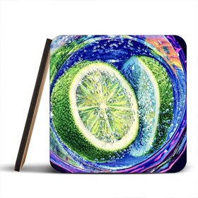 Gin And Tonic Cocktail Coaster Set Gin And Tonic Cocktail Coaster Set wall art product David Alexander Elder