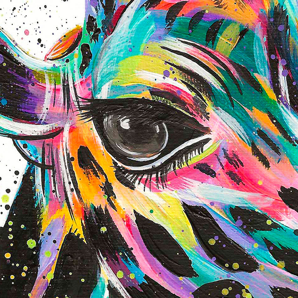 Giraffe Nora Art Print Giraffe Nora Art Print wall art product Emma LC Art