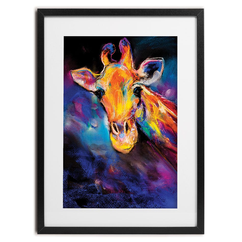 Giraffe Oil Painting Framed Art Print wall art product Ivailo Nikolov / Shutterstock
