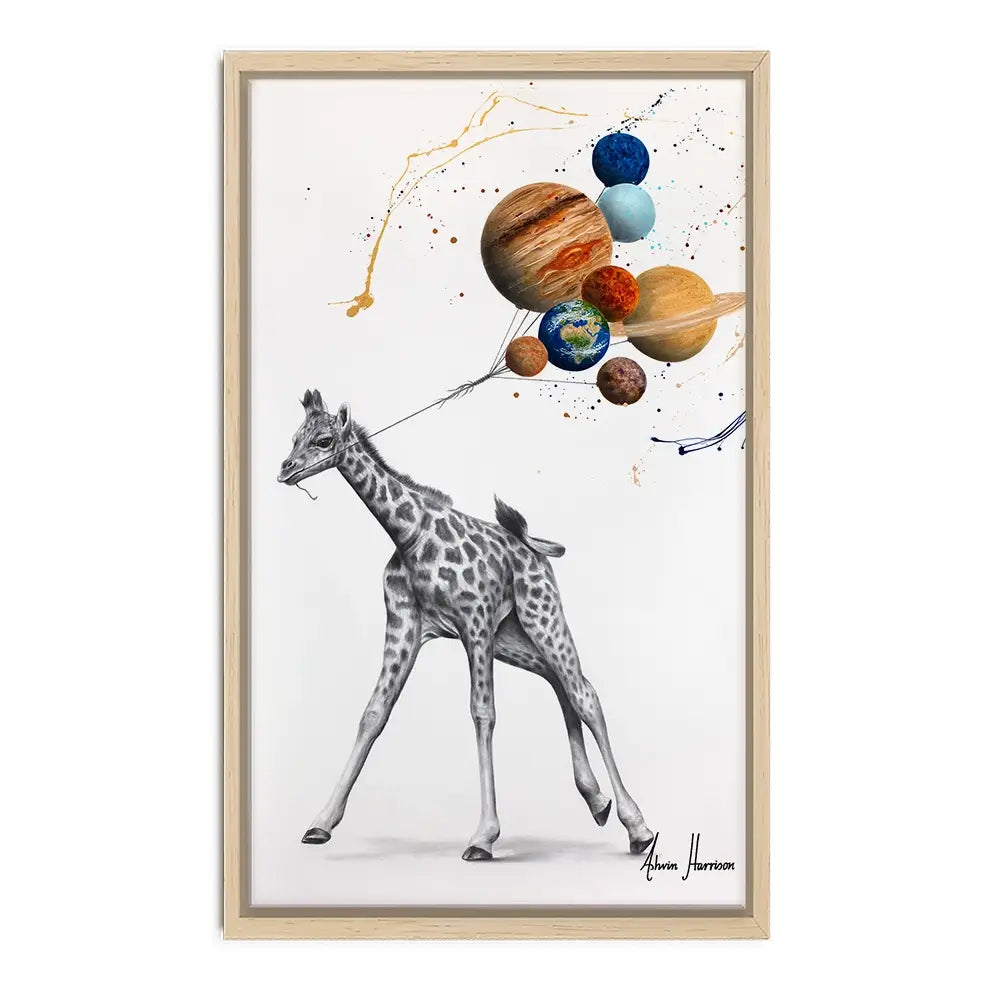 Giraffe Universe Canvas Print Giraffe Universe Canvas Print wall art product Ashvin Harrison