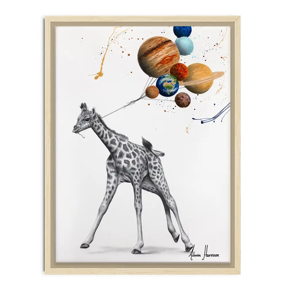 Giraffe Universe Canvas Print Giraffe Universe Canvas Print wall art product Ashvin Harrison