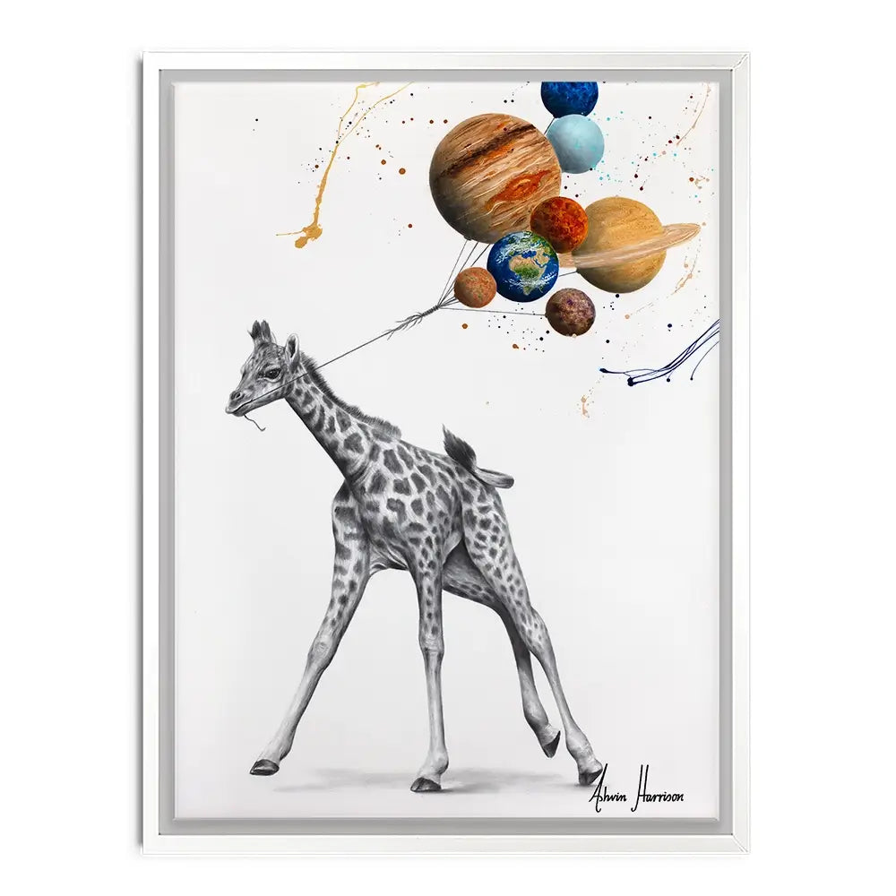 Giraffe Universe Canvas Print Giraffe Universe Canvas Print wall art product Ashvin Harrison