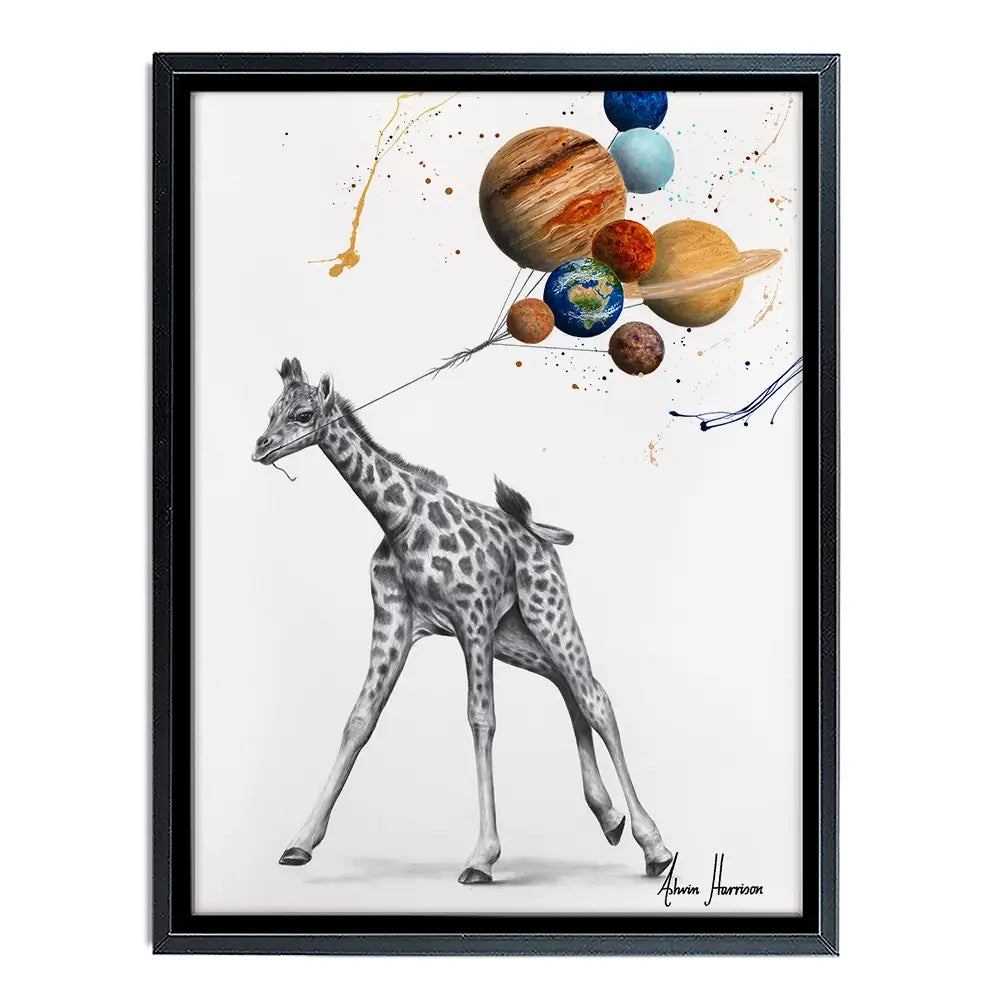 Giraffe Universe Canvas Print Giraffe Universe Canvas Print wall art product Ashvin Harrison