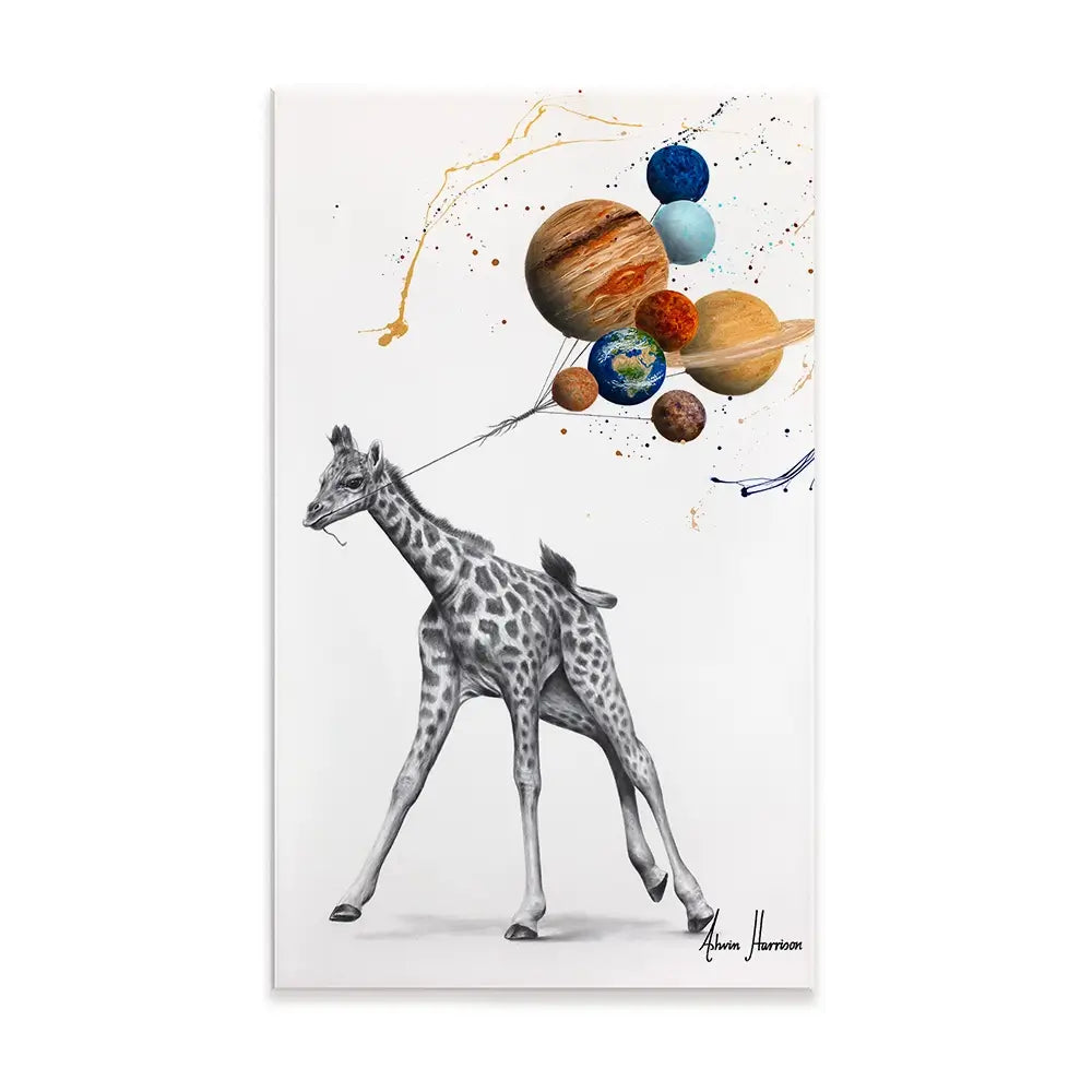 Giraffe Universe Canvas Print Giraffe Universe Canvas Print wall art product Ashvin Harrison