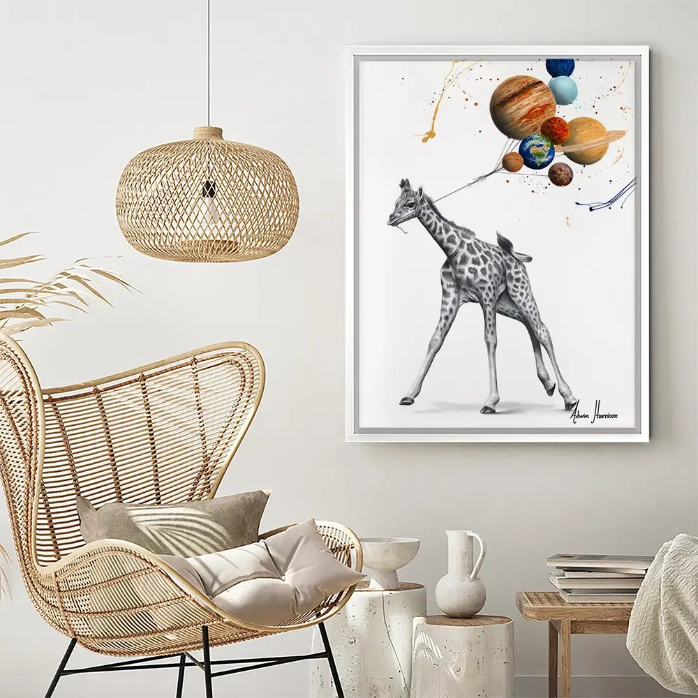 Giraffe Universe Canvas Print Giraffe Universe Canvas Print wall art product Ashvin Harrison