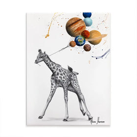Giraffe Universe Canvas Print Giraffe Universe Canvas Print wall art product Ashvin Harrison